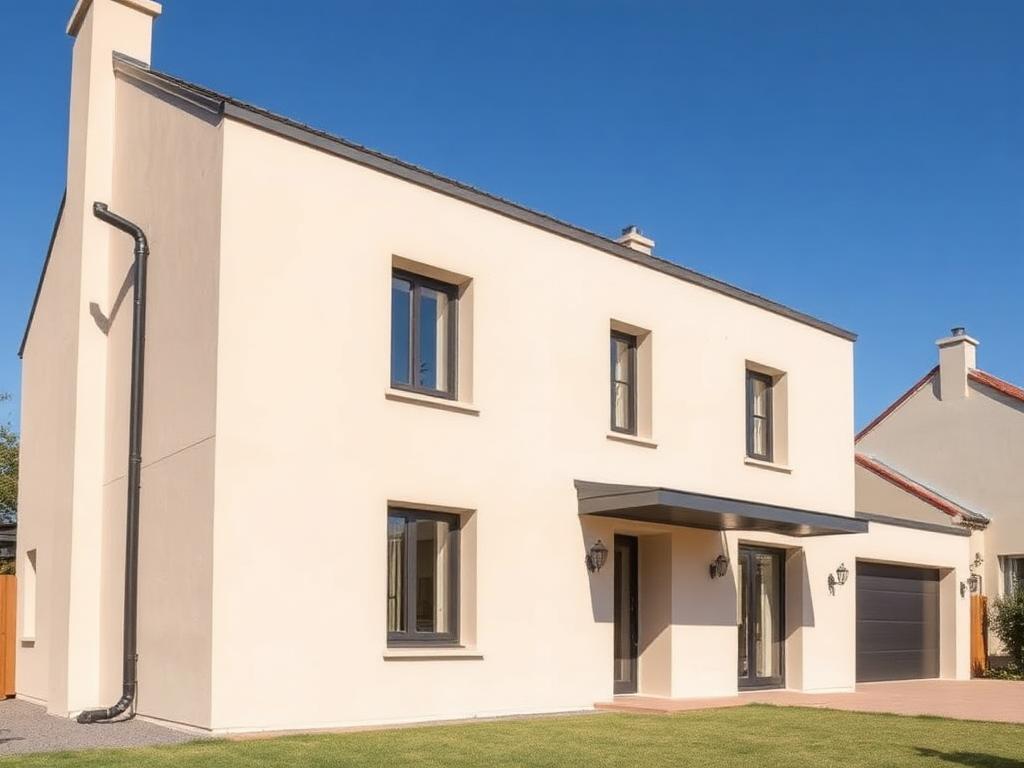 ITE complète façade enduit minéral