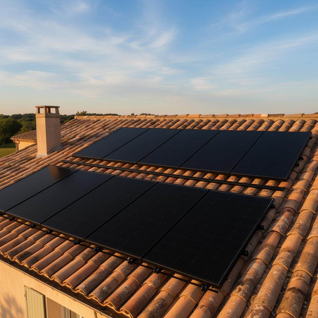 Toiture solaire 8 kWc